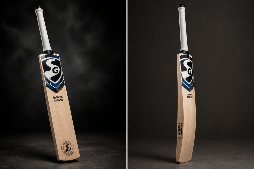 SG cricket bat available at Agrawal Sports Varanasi